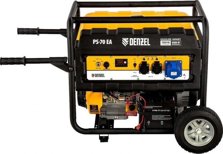 Генератор бензиновый Denzel PS 70 EA 946894 - изображение 2