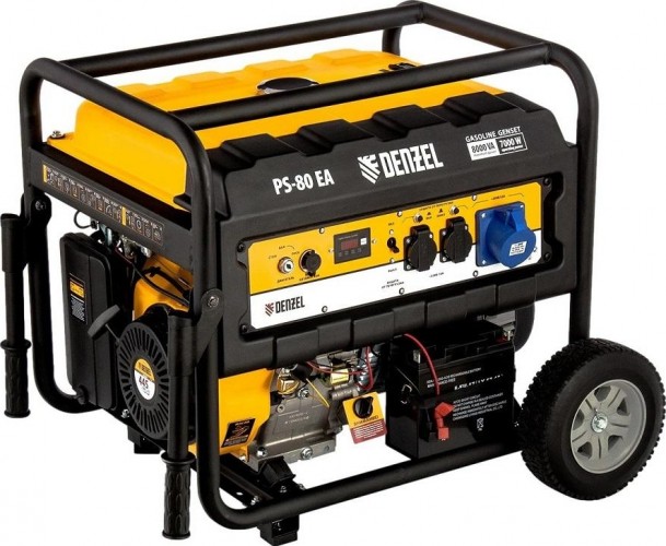 Генератор бензиновый Denzel PS 80 EA 946924 - изображение 5