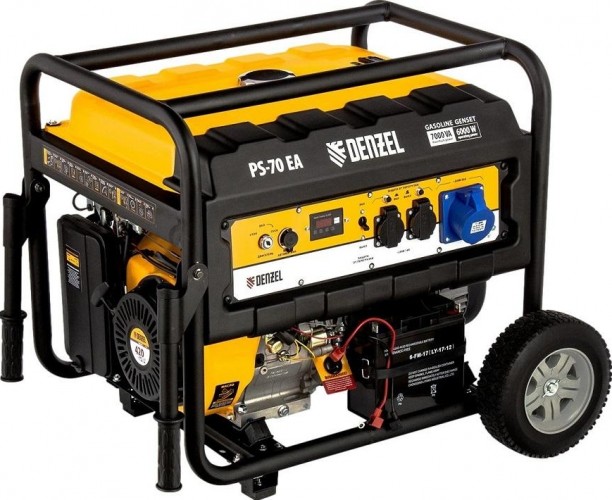 Генератор бензиновый Denzel PS 70 EA 946894 - изображение 5