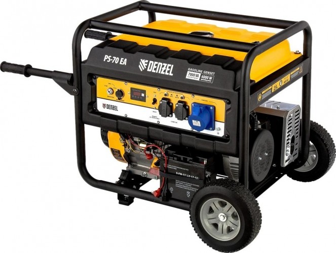 Генератор бензиновый Denzel PS 70 EA 946894 - изображение 4