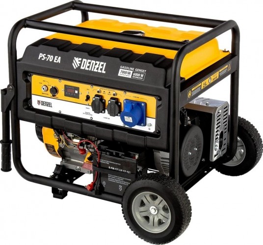 Генератор бензиновый Denzel PS 70 EA 946894 - изображение 3