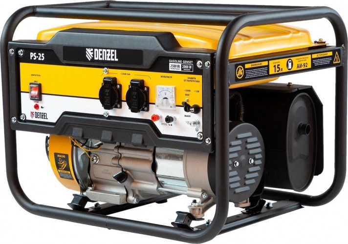 Генератор бензиновый Denzel PS 25 946814 - изображение 2