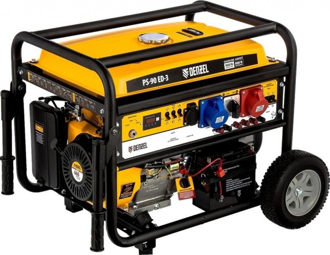 Генератор бензиновый Denzel PS 90 ED-3 946944 - изображение 5