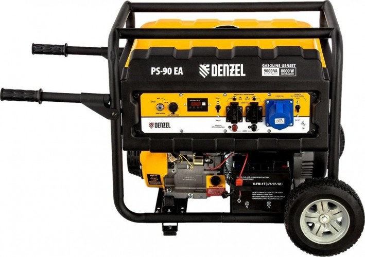 Генератор бензиновый Denzel PS 90 EA 946934 - изображение 3