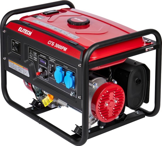 Генератор бензиновый ELITECH БИГ 3800РМ инверторный 204587 - изображение 5