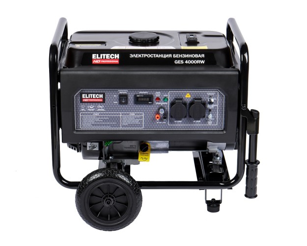 Генератор бензиновый ELITECH GES 4000RW HD 205548 - изображение 2