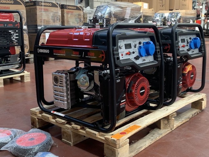 Генератор бензиновый ENERGO E6000EAX 000034184 - изображение 2