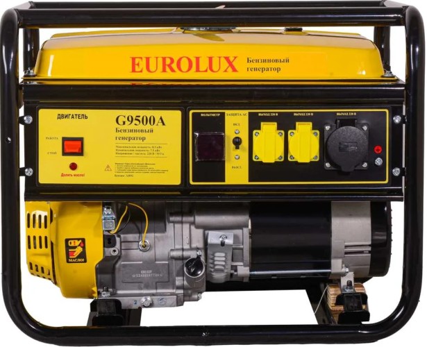 Генератор бензиновый EUROLUX G9500A 64/1/81 - изображение 5
