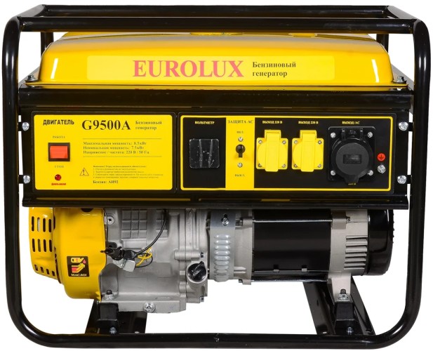 Генератор бензиновый EUROLUX G9500A 64/1/81 - изображение 3