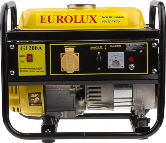 Генератор бензиновый EUROLUX G1200A 64/1/35 - изображение 2