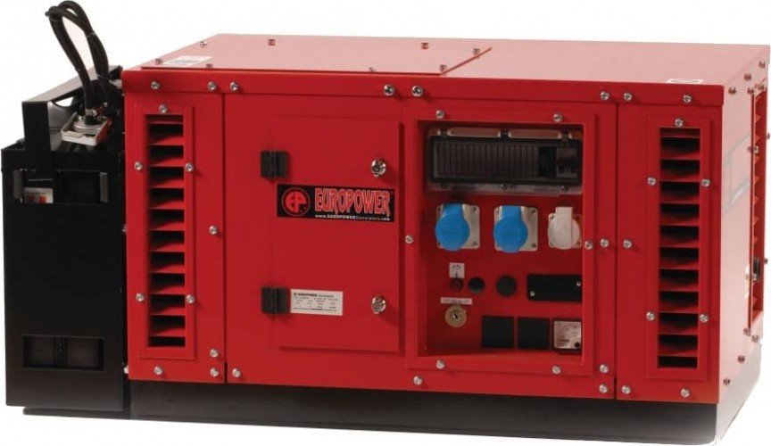 Генератор бензиновый EUROPOWER EPS  6000 E в кожухе SA0950611
