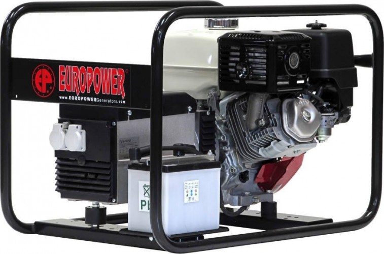 Генератор бензиновый EUROPOWER EP  6000 E SA0950601-S1