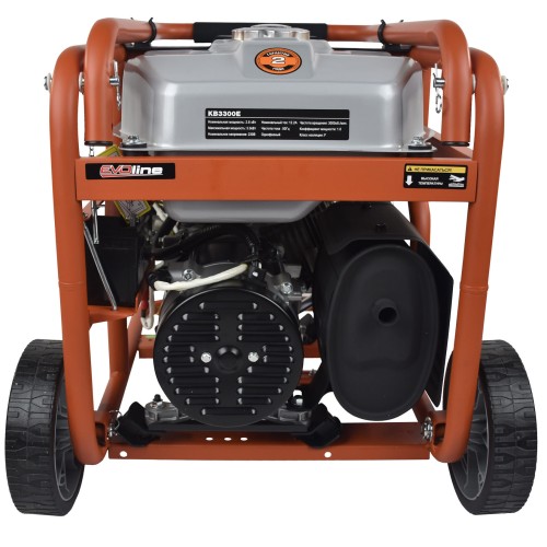 Генератор бензиновый Evoline KB 3300 E (произведено Zongshen) 1T90DF331EVO - изображение 2