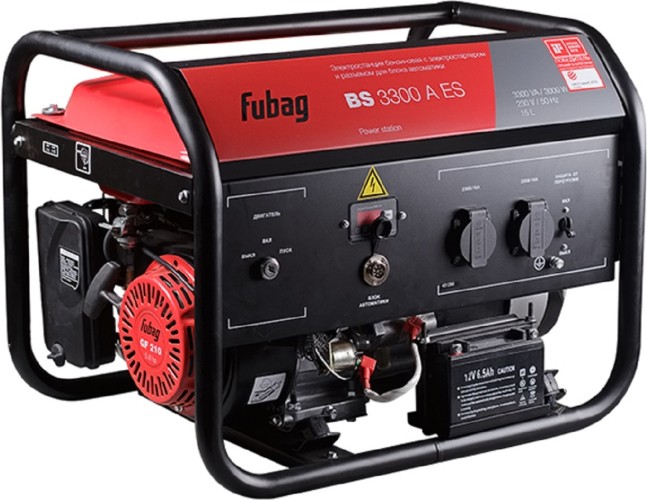 Генератор бензиновый FUBAG BS 3300 AES с возможностью автоматизации 8641488