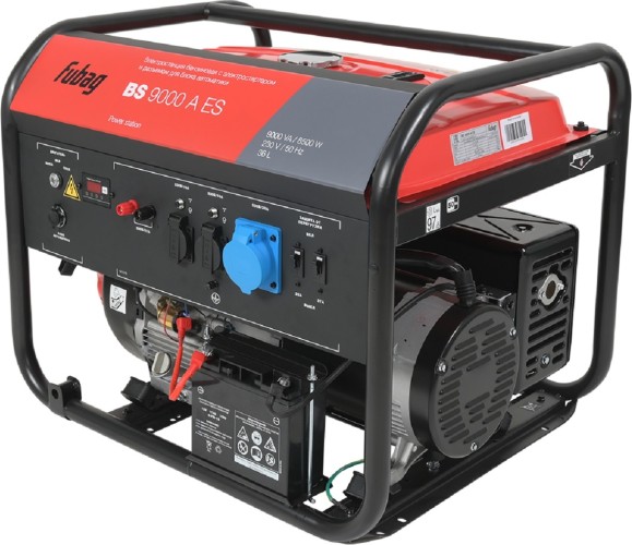 Генератор бензиновый FUBAG BS 9000 A ES с возможностью автоматизации 641092 - изображение 3