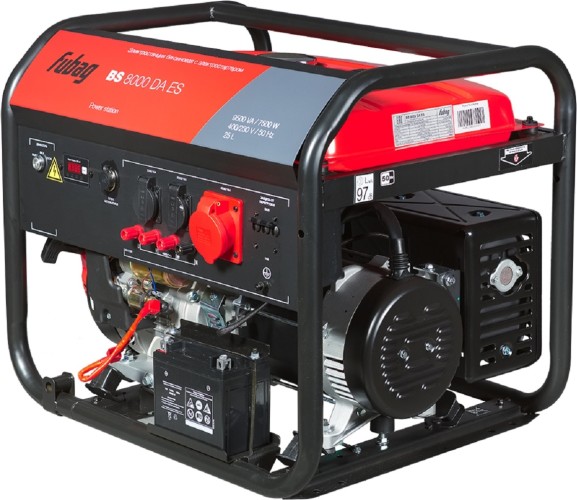Генератор бензиновый FUBAG BS 8000 DA ES с возможностью автоматизации 641088 - изображение 2