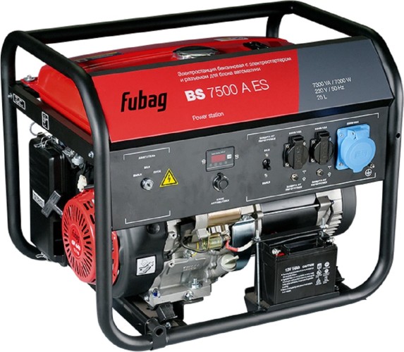 Генератор бензиновый FUBAG BS 7500 A ES с возможностью автоматизации 641031