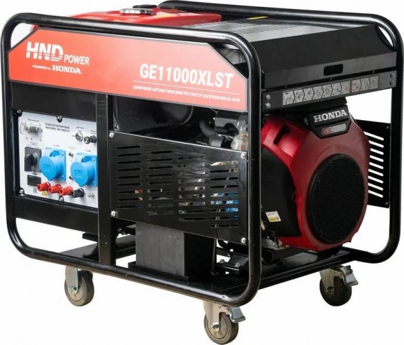 Генератор бензиновый HND GE 11000 XLST (трехфазный) GE11000XLST