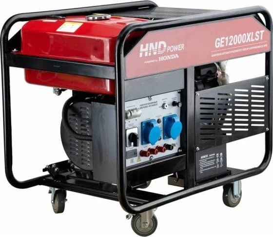 Генератор бензиновый HND GE 12000 XLST (трехфазный) GE12000XLST