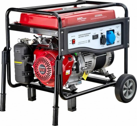 Генератор бензиновый HND GE 5500 XL GE5500XL - изображение 5