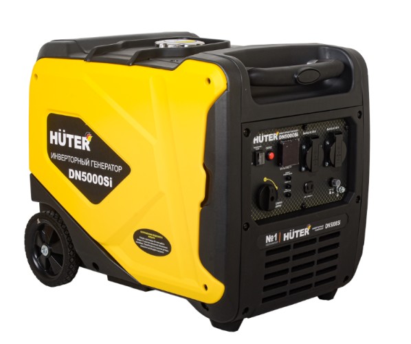 Генератор бензиновый HUTER DN 5000 Si инверторный 64/10/9 - изображение 3