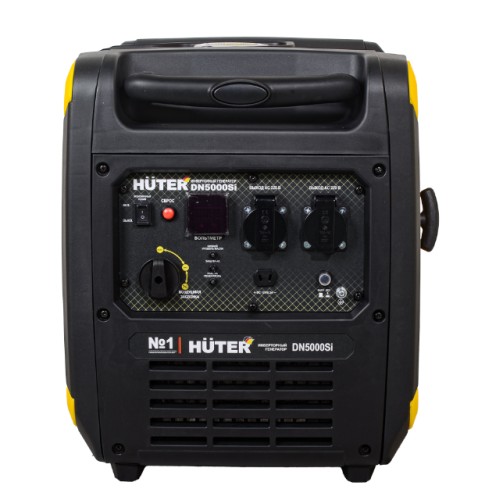 Генератор бензиновый HUTER DN 5000 Si инверторный 64/10/9 - изображение 2
