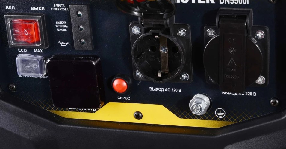 Генератор бензиновый HUTER DN 5500 i инверторный 64/10/29 - изображение 5