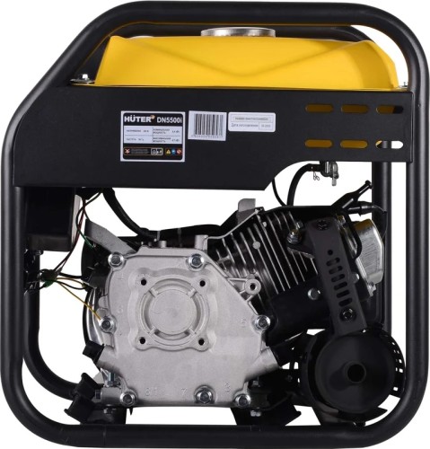 Генератор бензиновый HUTER DN 5500 i инверторный 64/10/29 - изображение 2