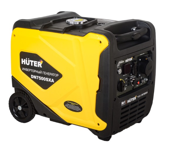 Генератор бензиновый HUTER DN 7500 SXA инверторный 64/10/10