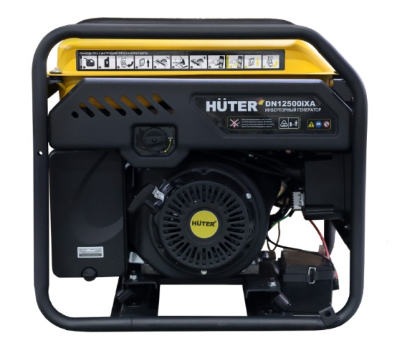 Генератор бензиновый HUTER DN12500 iXA инверторный 64/10/13 - изображение 3