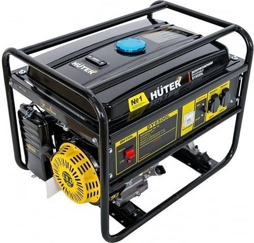 Генератор бензиновый HUTER DY 6.5 LX электростартер 64/1/75 - изображение 3