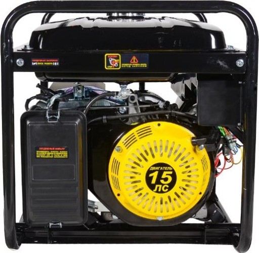 Генератор бензиновый HUTER DY 8000 LX-3 электростартер 64/1/28 - изображение 3
