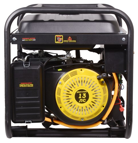 Генератор бензиновый HUTER DY 6500 LXG (бензин/газ) электростартер 64/1/32 - изображение 5