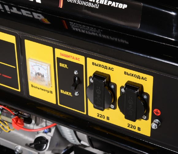 Генератор бензиновый HUTER DY S 651 LX электростартер 900/64/1/89 - изображение 5