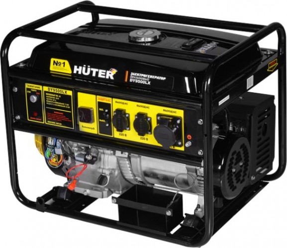 Генератор бензиновый HUTER DY 9500 LX электростартер 64/1/40