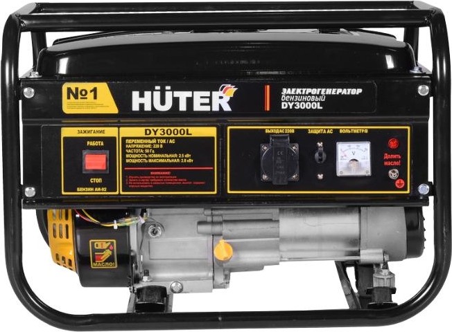 Генератор бензиновый HUTER DY 3000 L 64/1/4 64/1/4 - изображение 2