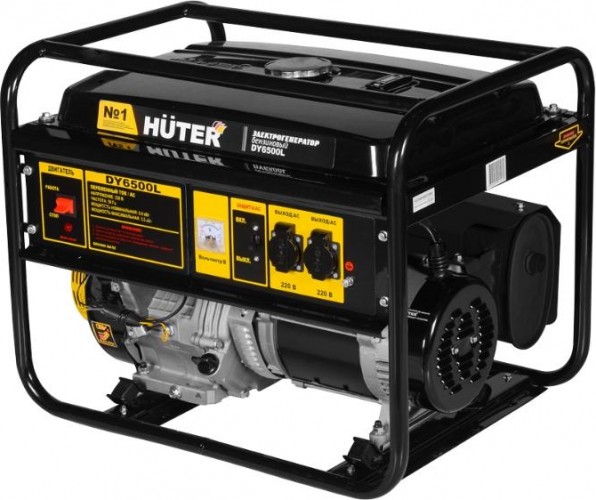 Генератор бензиновый HUTER DY 6500 L 64/1/6