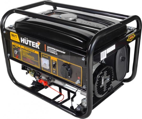 Генератор бензиновый HUTER DY 3000 LX электростартер 64/1/10 - изображение 2