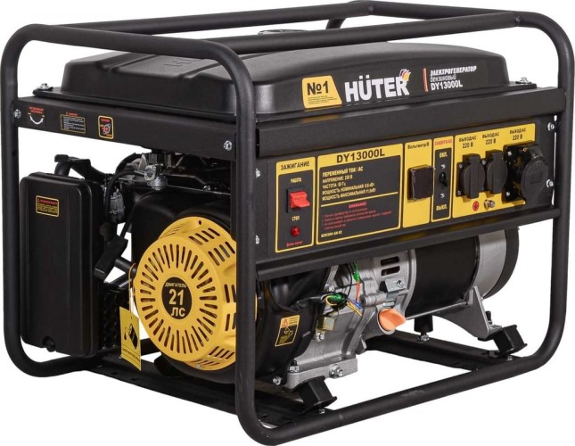 Генератор бензиновый HUTER DY13000 L 64/1/78 - изображение 4