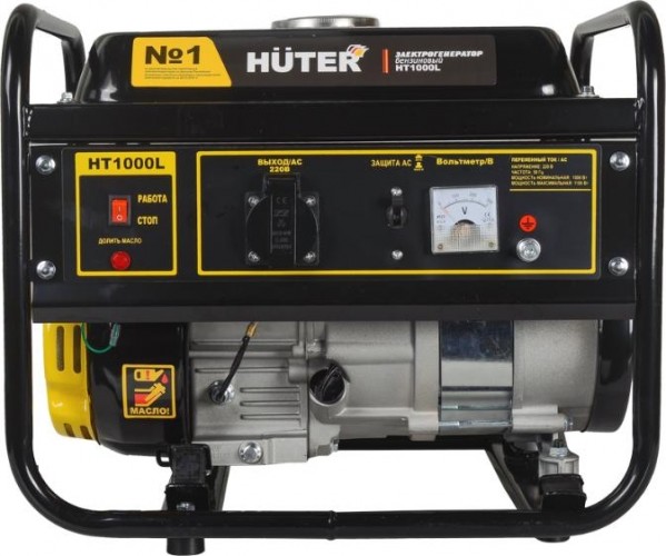 Генератор бензиновый HUTER HT 1000 L 64/1/2 - изображение 2