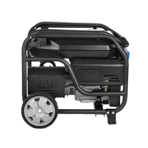 Генератор бензиновый HYUNDAI HHY  7050FE ATS с колесами HHY 7050FE ATS - изображение 4