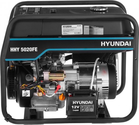 Генератор бензиновый HYUNDAI HHY  5020FE HHY 5020FE - изображение 4