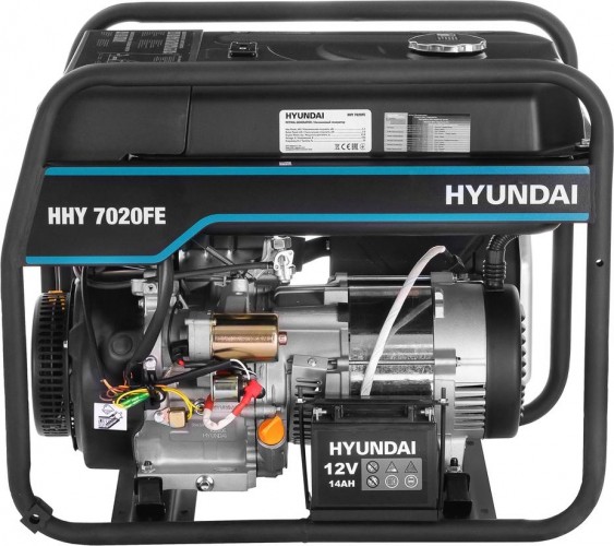 Генератор бензиновый HYUNDAI HHY  7020FE HHY 7020FE - изображение 4