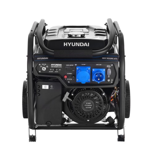 Генератор бензиновый HYUNDAI HHY  9050FE ATS с колесами HHY 9050FE ATS - изображение 2