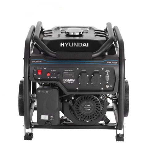 Генератор бензиновый HYUNDAI HHY  3050F с колесами HHY 3050F - изображение 2