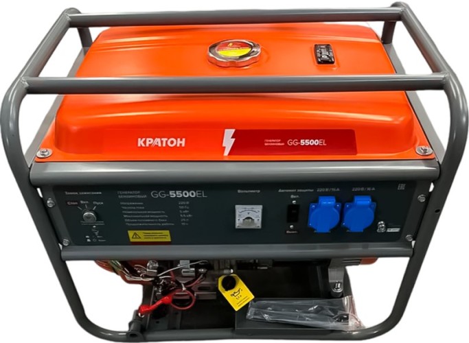 Генератор бензиновый КРАТОН GG-5500EL 3 08 01 048