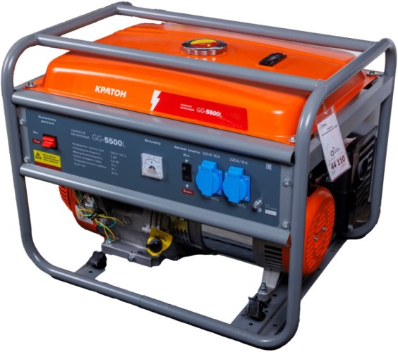 Генератор бензиновый КРАТОН GG-5500L 3 08 01 047 - изображение 2
