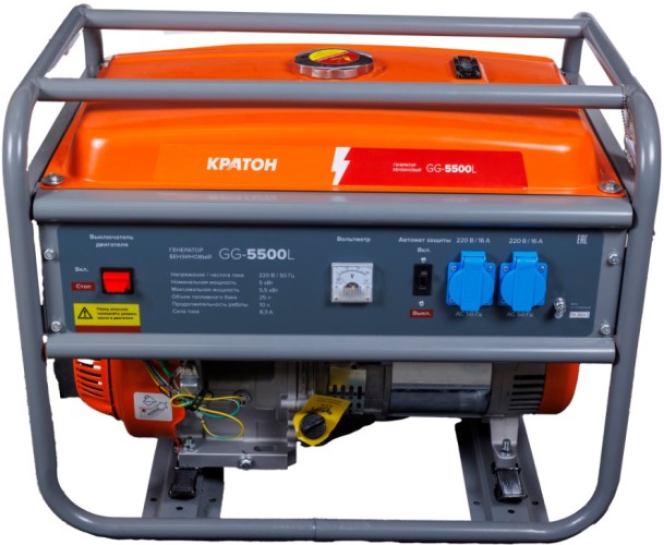 Генератор бензиновый КРАТОН GG-5500L 3 08 01 047