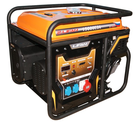 Генератор бензиновый LIFAN 15000E3A трехфазный 15000E3А - изображение 4