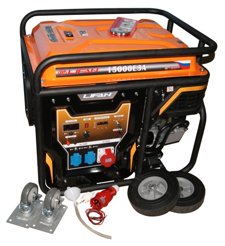 Генератор бензиновый LIFAN 15000E3A трехфазный 15000E3А - изображение 2